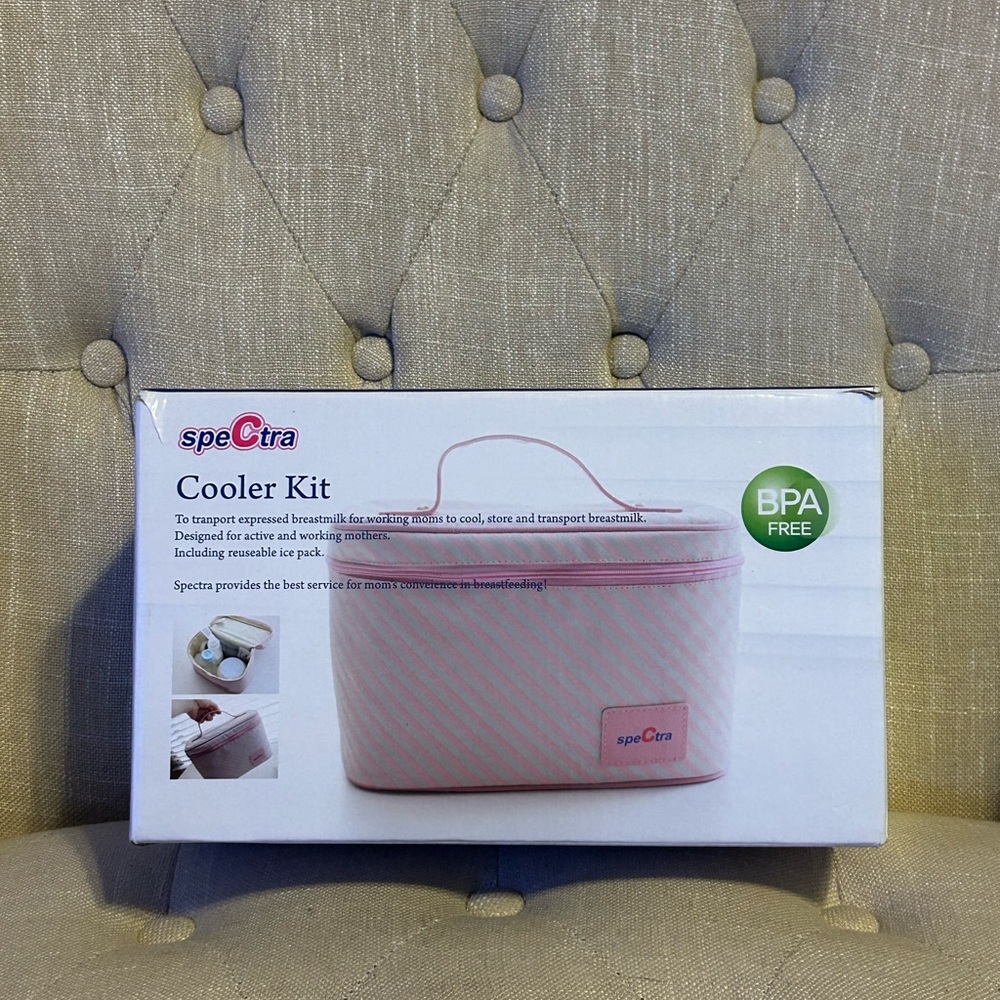 Spectra Cooler Kit - Pink Insulated Breastmilk Cooler